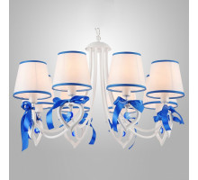 Подвесная люстра Eurosvet 60066 60066/8 белый/синий