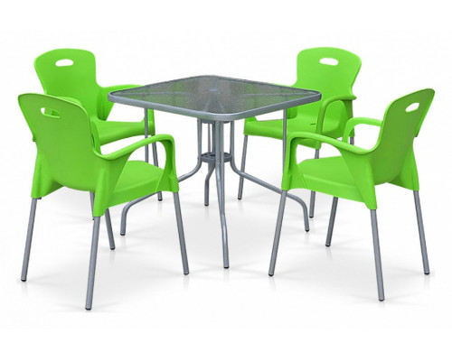 Набор уличный TL80x80/XRF065BG Green (4+1)