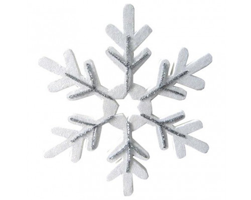 Елочная игрушка [40 см] Снежинка сказочная 502-389