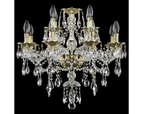 Подвесная люстра Bohemia Ivele Crystal 1615 16115/8+4/200 G