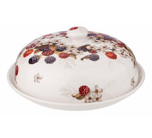 Блюдо с крышкой (23 см) Ежевика 104-864