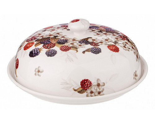 Блюдо с крышкой (23 см) Ежевика 104-864