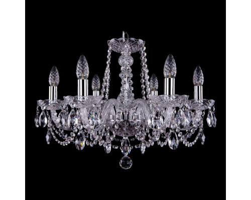 Подвесная люстра Bohemia Ivele Crystal 1402 1402/6/195/Ni