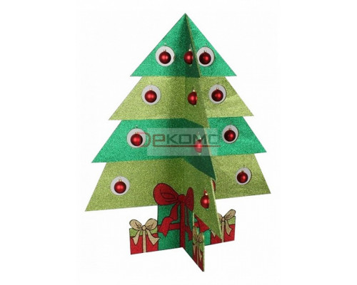Ель новогодняя (84x100 см) складная 502-393