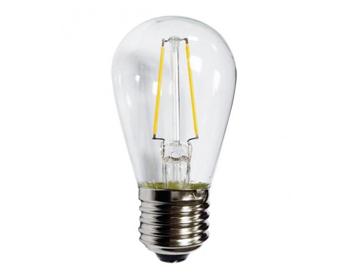 Лампа светодиодная Filament E27 220В 2Вт 3000K 601-801