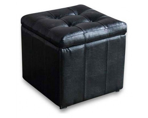 Пуф-сундук Модерна черная
