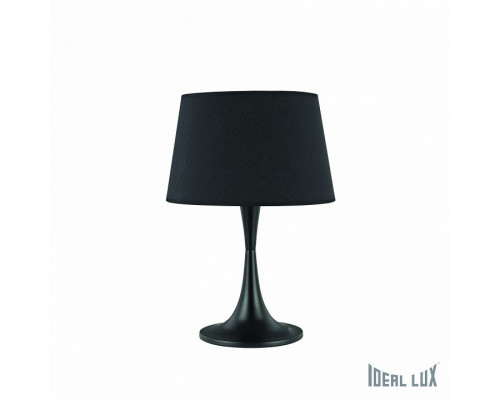 Настольная лампа декоративная Ideal Lux London LONDON TL1 BIG NERO