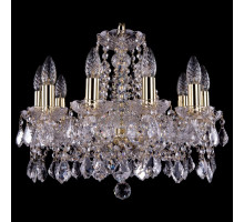 Подвесная люстра Bohemia Ivele Crystal 1413 1413/10/165/G/Leafs