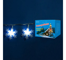 Гирлянда с насадками Uniel Снежинки ULD-S0700-050/DTA WHITE IP20 SNOWFLAKES-2