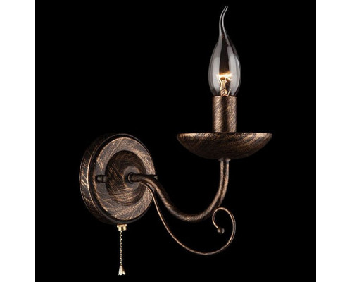 Бра Eurosvet Provence 22404/1 черный с золотом