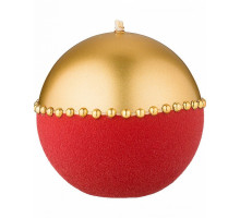 Свеча декоративная (10x10 см) Новый год