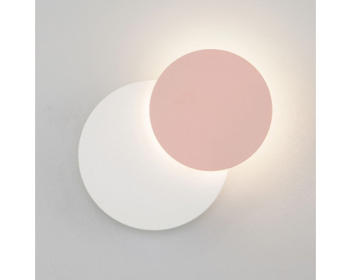Накладной светильник Eurosvet Figure 40135/1 белый/розовый 6W