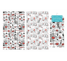 Полотенце для кухни (40x70 см) Коты