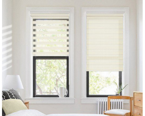 Штора рулонная (98х170 см) День-Ночь