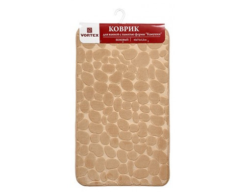 Коврик для ванной (45x75x12 см) Камушки