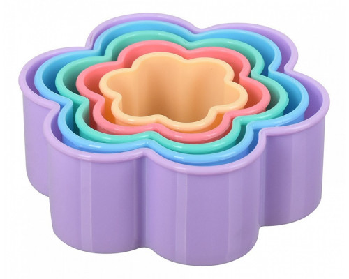 Набор из 5 форм для выпечки (13.5x21.4x3.5 см) Цветочек 17258