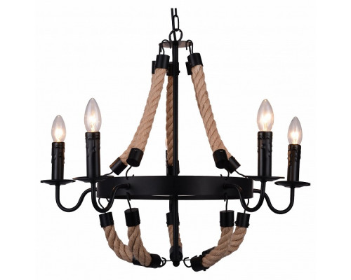 Подвесная люстра Arte Lamp Marsiglia A8956LM-5BK