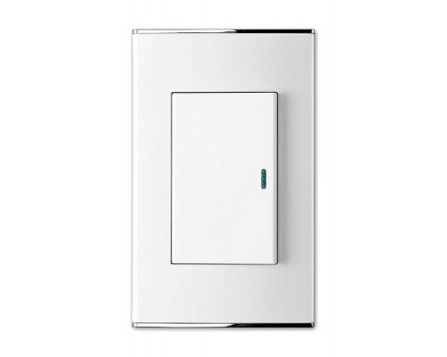 Выключатель одноклавишный с подсветкой Imex Parthenon White WRC 4424