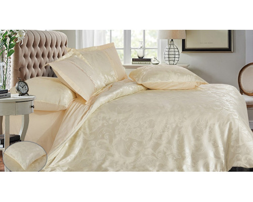 Постельное белье евростандарт Satin jacquard