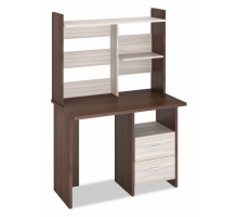 Стол компьютерный Домино Лайт СКЛ-Прям100+НКЛ-100