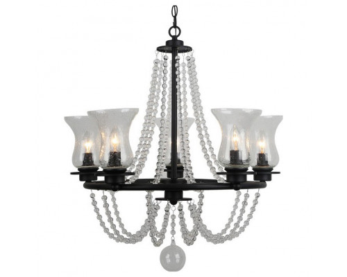 Подвесная люстра Arte Lamp Malia A6586LM-5BK