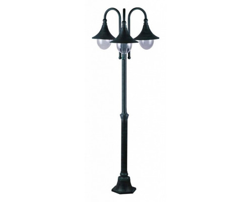 Фонарный столб Arte Lamp Malaga A1086PA-3BG