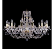 Подвесная люстра Bohemia Ivele Crystal 1406 1406/12/300/G/Balls