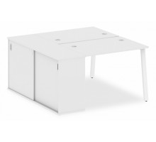 Стол письменный Metal System БА.РС-СШК-1.1