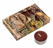 Набор из 6 свечей ароматических (4x2 см) Кофе 348-492