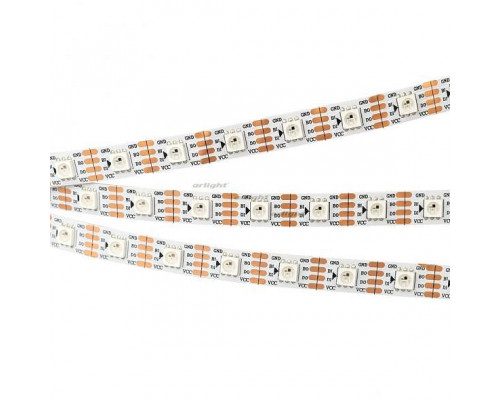 Лента светодиодная Arlight SPI-5000-RAM-5060-60 12V Cx1 RGB-Auto (10mm, 8W/m, IP20) 027049(1)