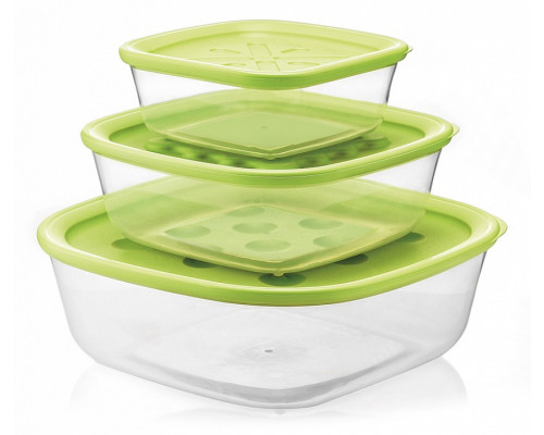 Набор из 3 контейнеров (2.95 л) Forme Casa 21885284