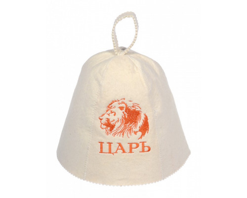 Шапка для бани универсальная Царь