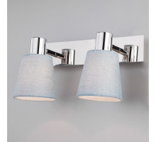 Спот Eurosvet Culver 20080/2 хром/голубой