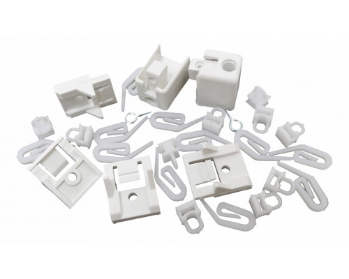 Комплект монтажный для карниза профильного усиленного однополосного 200 см Эскар