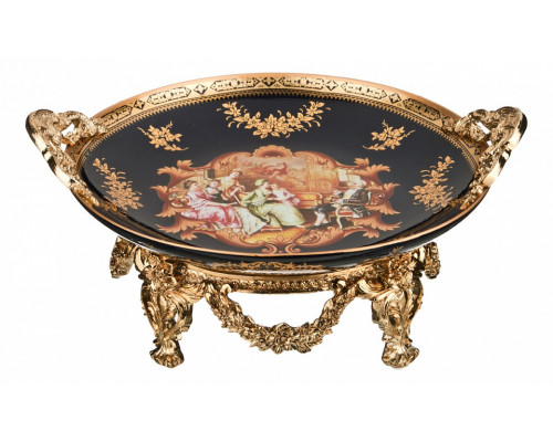 Блюдо декоративное (40х35х17 см) Art 46-1166