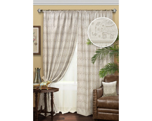 Комплект штор Delhi-S