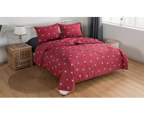 Постельное белье с одеялом семейное Ришелье №2