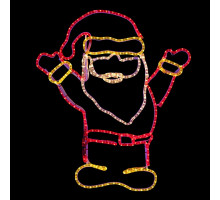 Панно световое (83x69 см) Дед Мороз Привет! NN-501 501-318