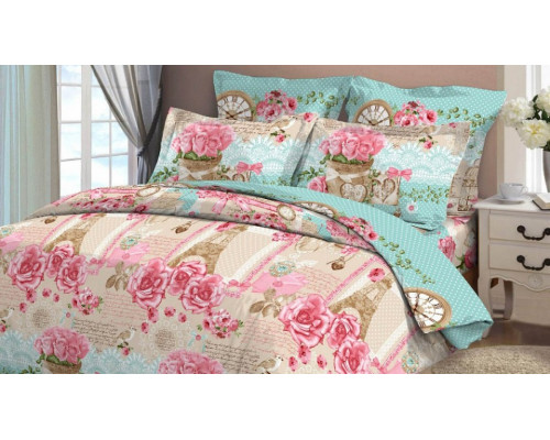 Постельное белье полутораспальное Французский шик-1