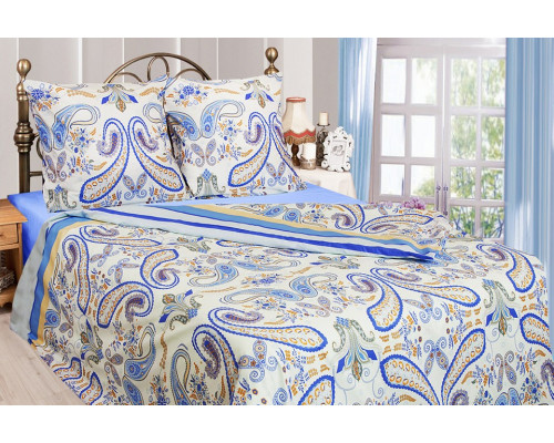 Постельное белье полутораспальное Индиго