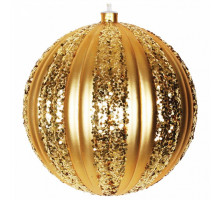 Елочный шар [25 см] Полосатый шар 502-071