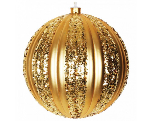 Елочный шар [25 см] Полосатый шар 502-071