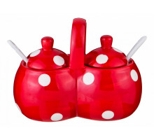 Банка для пищевых продуктов (17х10х13 см) Горошек 358-1312