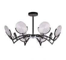 Люстра на штанге Imex MD.51382 MD.51382-8-P  BCH+BK