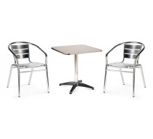 Набор уличный  LFT-3059/T3125-60x60 Silver 2Pcs