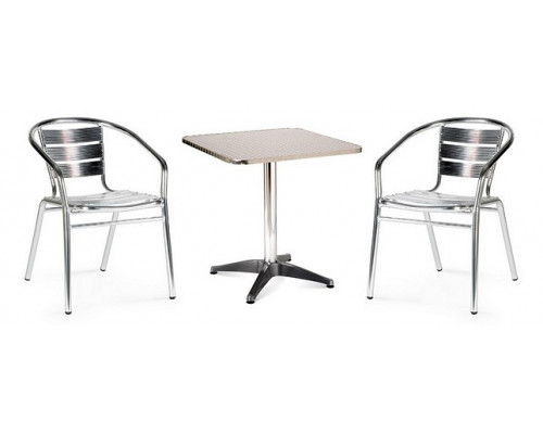 Набор уличный  LFT-3059/T3125-60x60 Silver 2Pcs