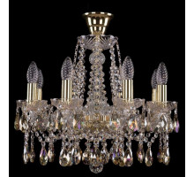 Подвесная люстра Bohemia Ivele Crystal 1413 1413/8/165/G/K701