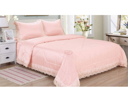 Постельное белье с одеялом семейное Тиара