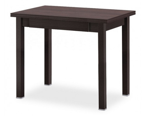 Стол обеденный раскладной прямая ножка с ящиком