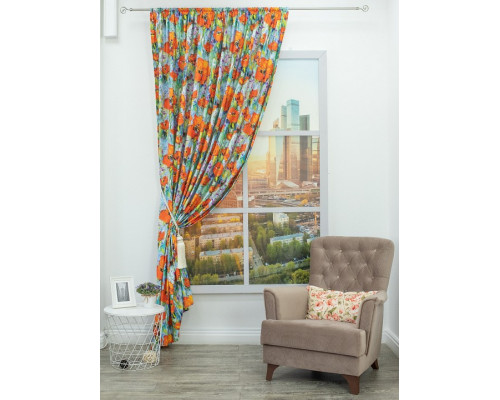 Портьера (200х270 см) 1 шт. Amore Mio RR 12844